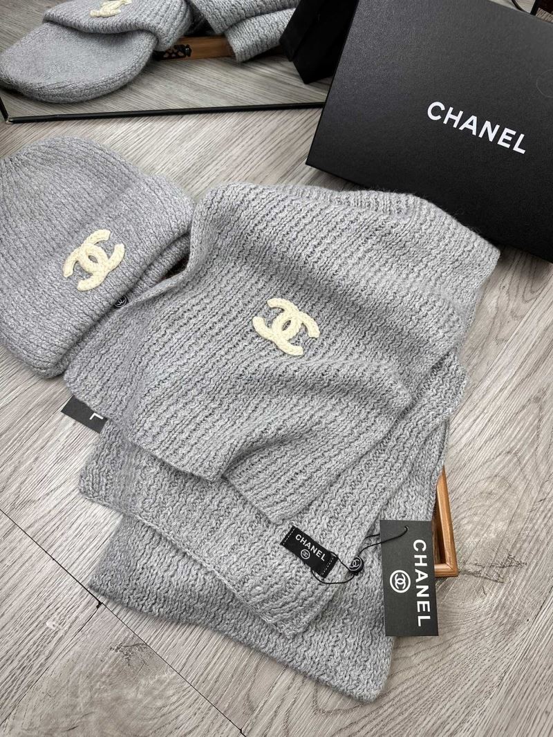 Chanel Caps Scarfs